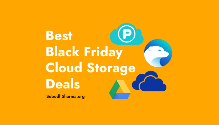 Black Friday Cloud Storage Deals