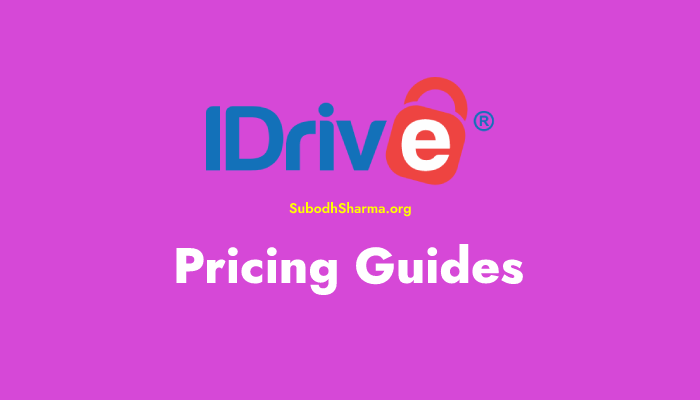 IDrive Pricing
