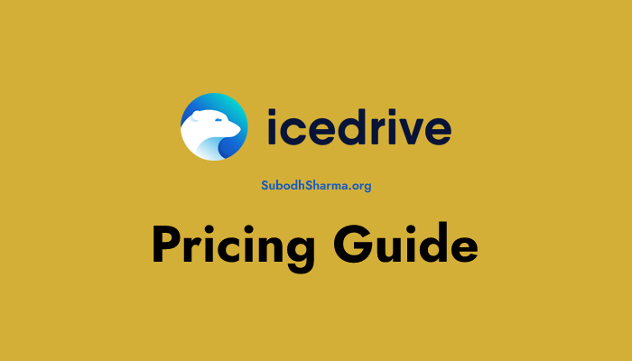 Icedrive Pricing