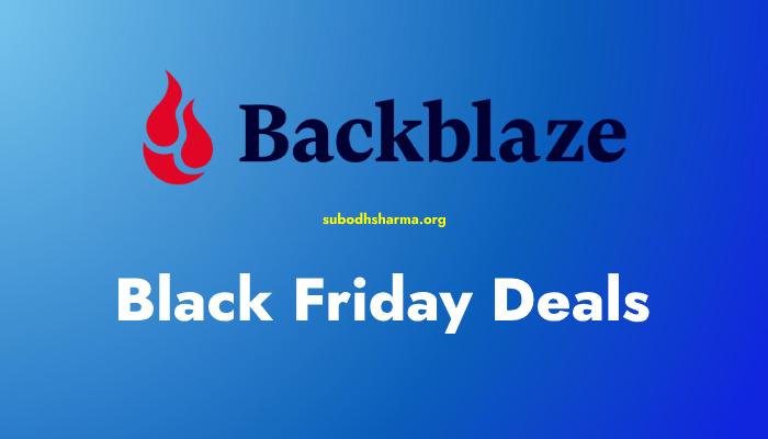 Backblaze Black Friday Sale 2023: Get 20% OFF Personal Backup!