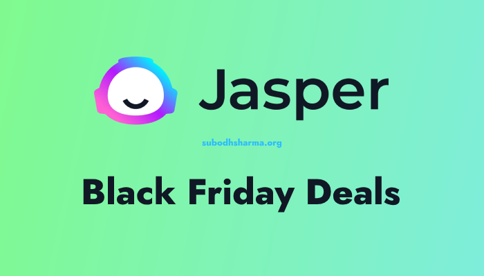 Jasper AI Black Friday