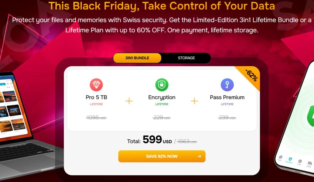 pCloud Black Friday Bundle Pricing 2025